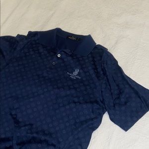 Ritz Carlton Aruba Patterned Polo